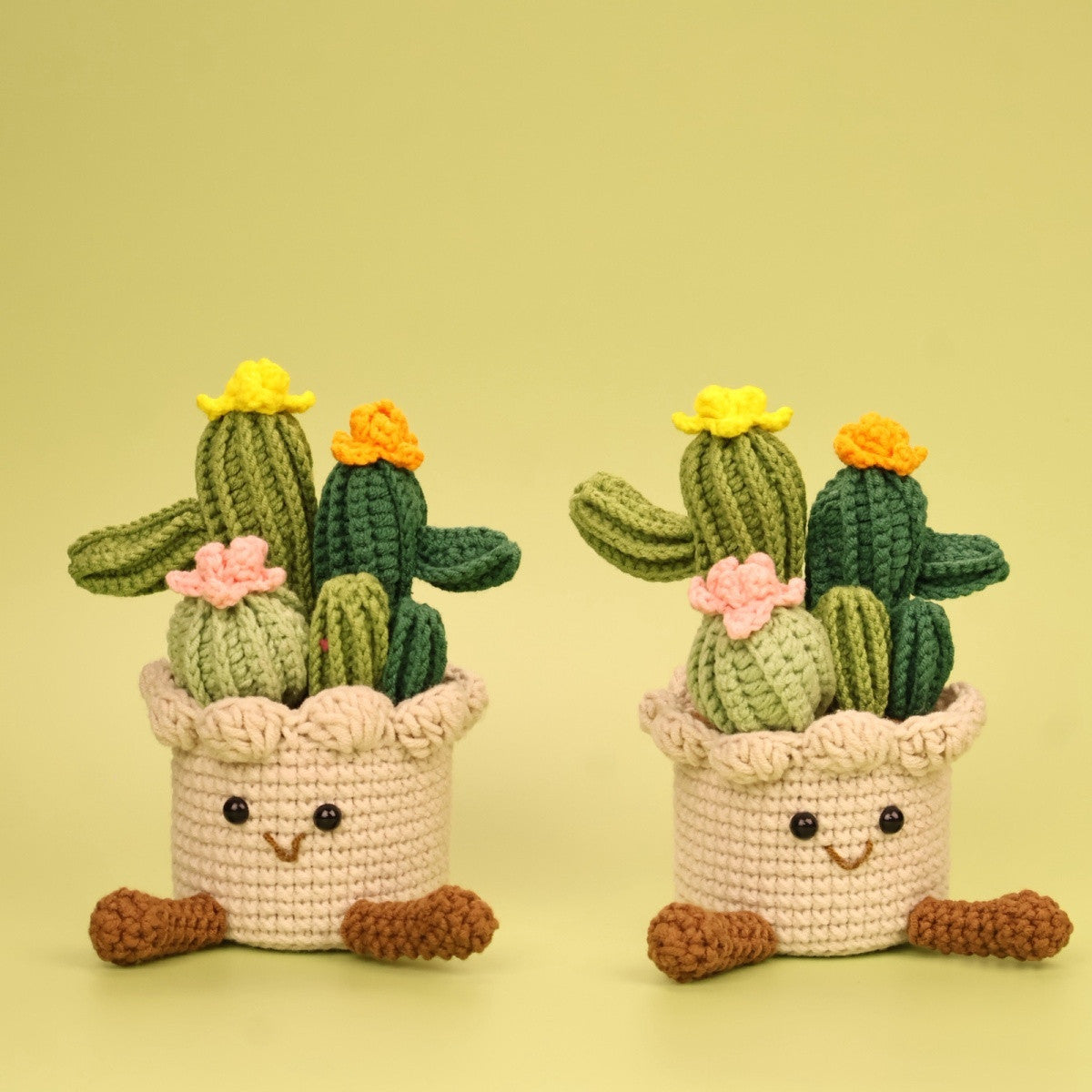 Crochet Cactus Plant | Cute Desk Decoration