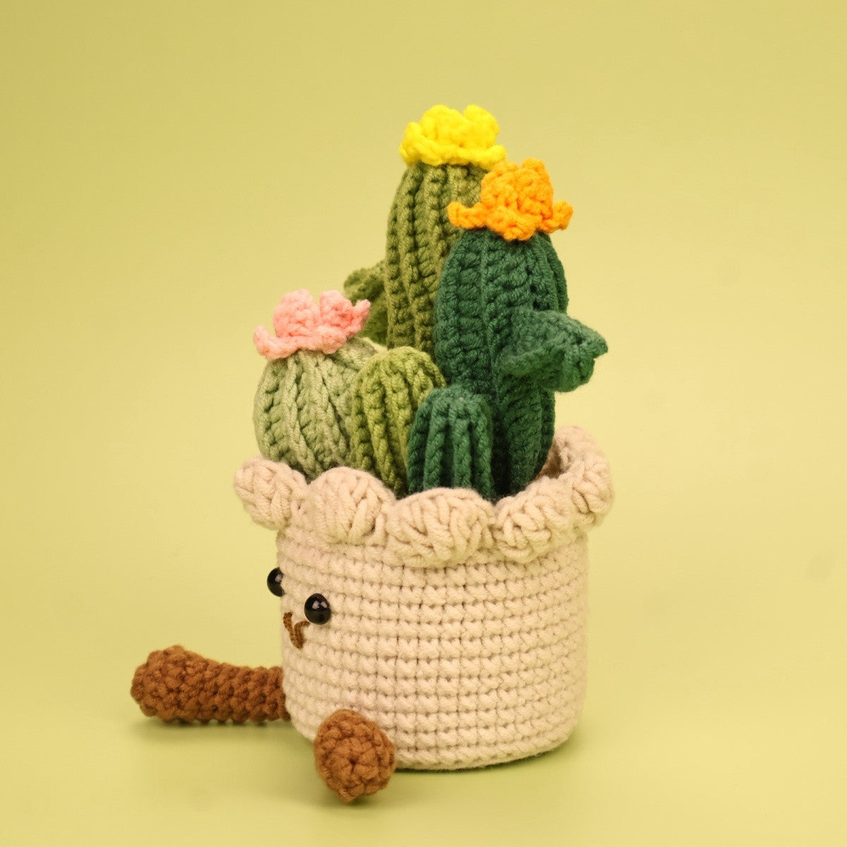 Crochet Cactus Plant | Cute Desk Decoration
