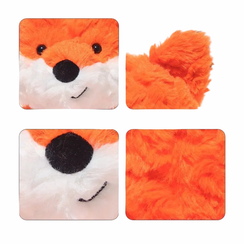 Animal Plush Toy – Soft Stuffed Fox, Red Panda, Monkey or Border Collie | 24 cm