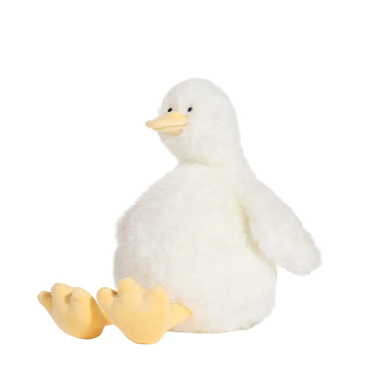Duck Plush Toy – Soft Stuffed Sitting Duck Doll | 32 cm | Multiple Colours