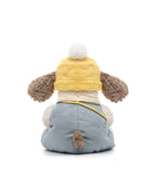 Puppy Plush Toy – Cute Dressed Dog Stuffed Animal (Sitting or Long Style)
