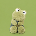 Large 44 cm plush animal soft toy dressed in dungarees – view 5 of 7