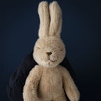Long Eared Rabbit Soft Toy – Camel Plush Bunny, 34 cm, Ages 6+