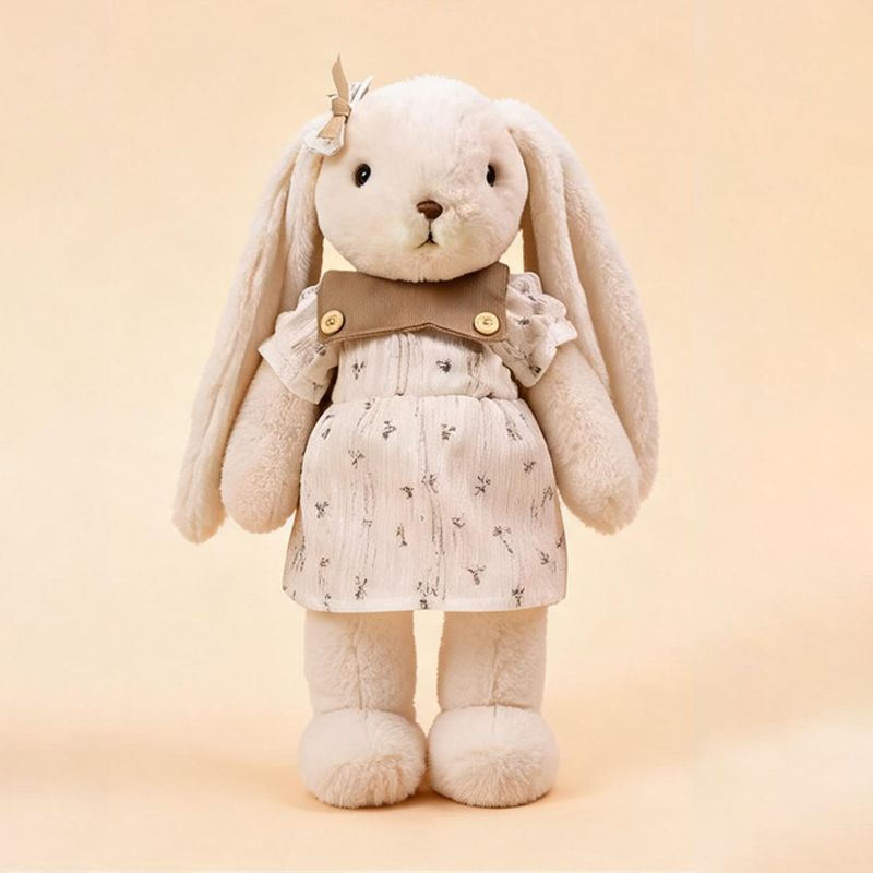 Dressed Rabbit Doll – Six Characters, 30 cm and 45 cm, Ages 6+