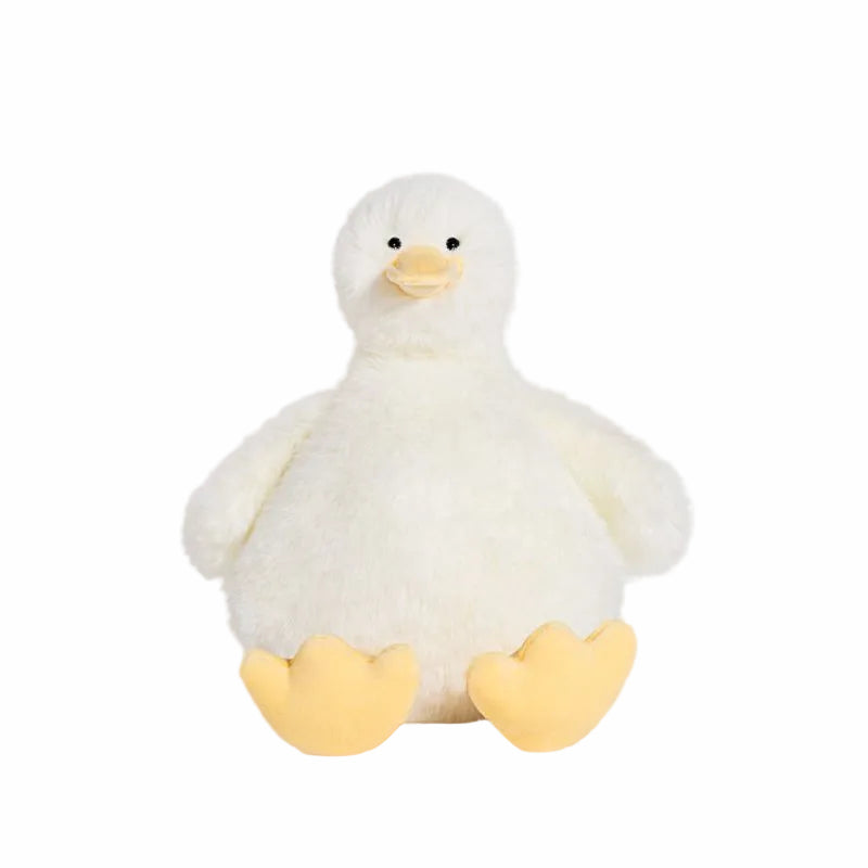 Duck Plush Toy – Soft Stuffed Sitting Duck Doll | 32 cm | Multiple Colours