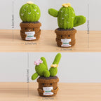 Crochet Cactus Plant Desk Decoration