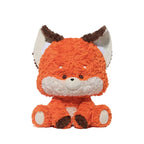 Fox Plush Toy with Oversized Head – Soft Stuffed Sitting Fox Doll | 38 cm