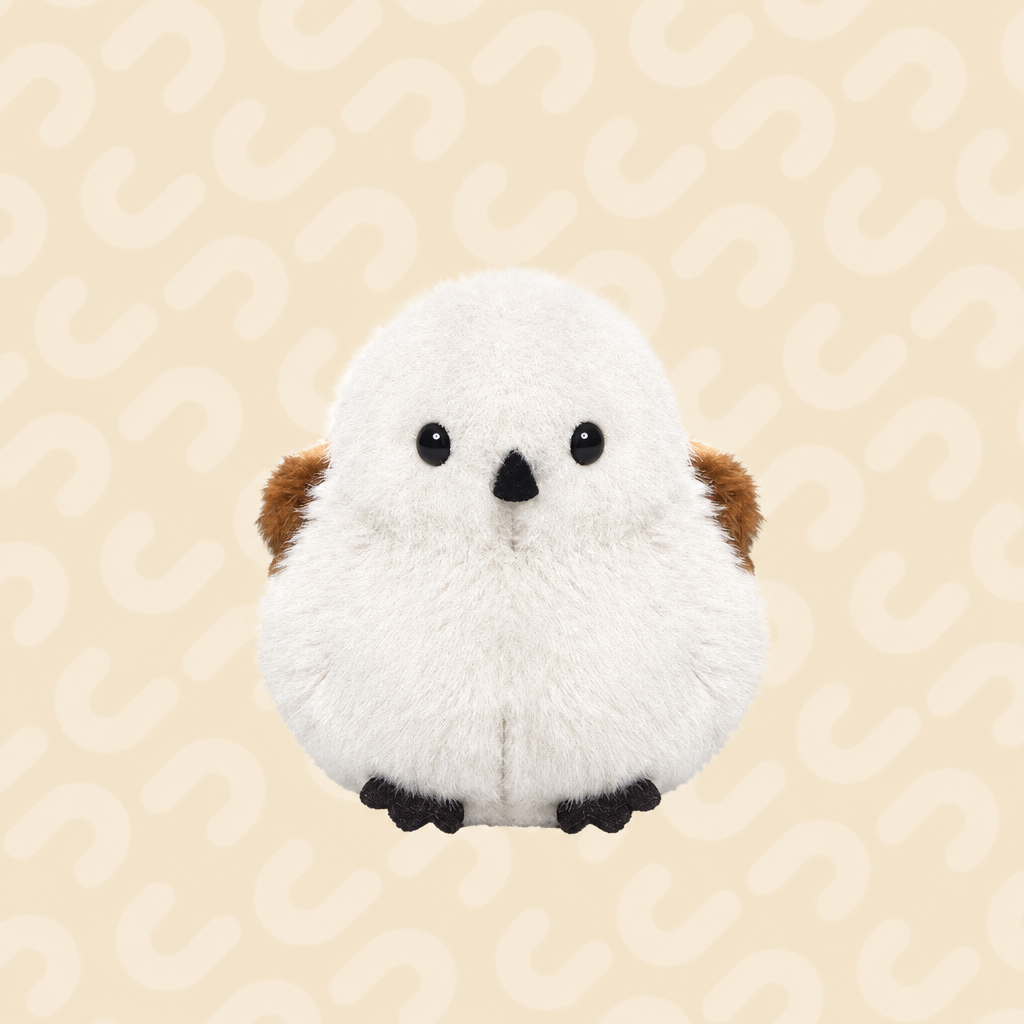 Palm-sized short-plush songbird soft toys including kingfisher and sparrow – view 8 of 19