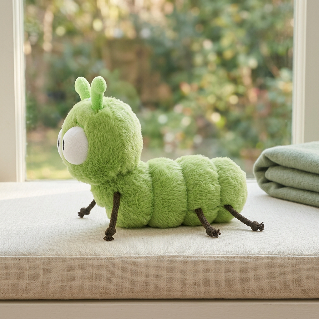 Funny insect plush soft toy with big expressive eyes – view 9 of 9