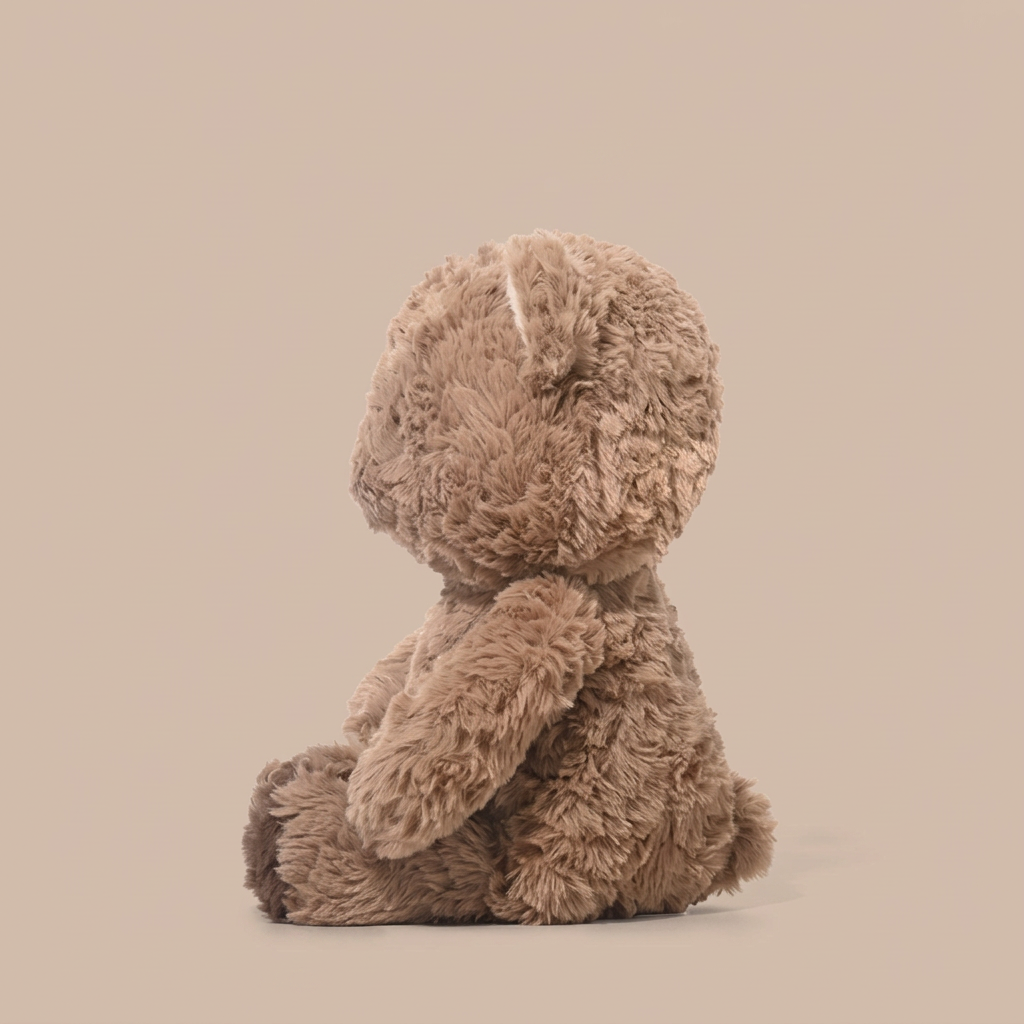 Souffle plush bear, fox and elephant with textured finish, 37 cm – view 5 of 9