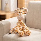 Floppy long-limbed plush animal soft toy with characterful face