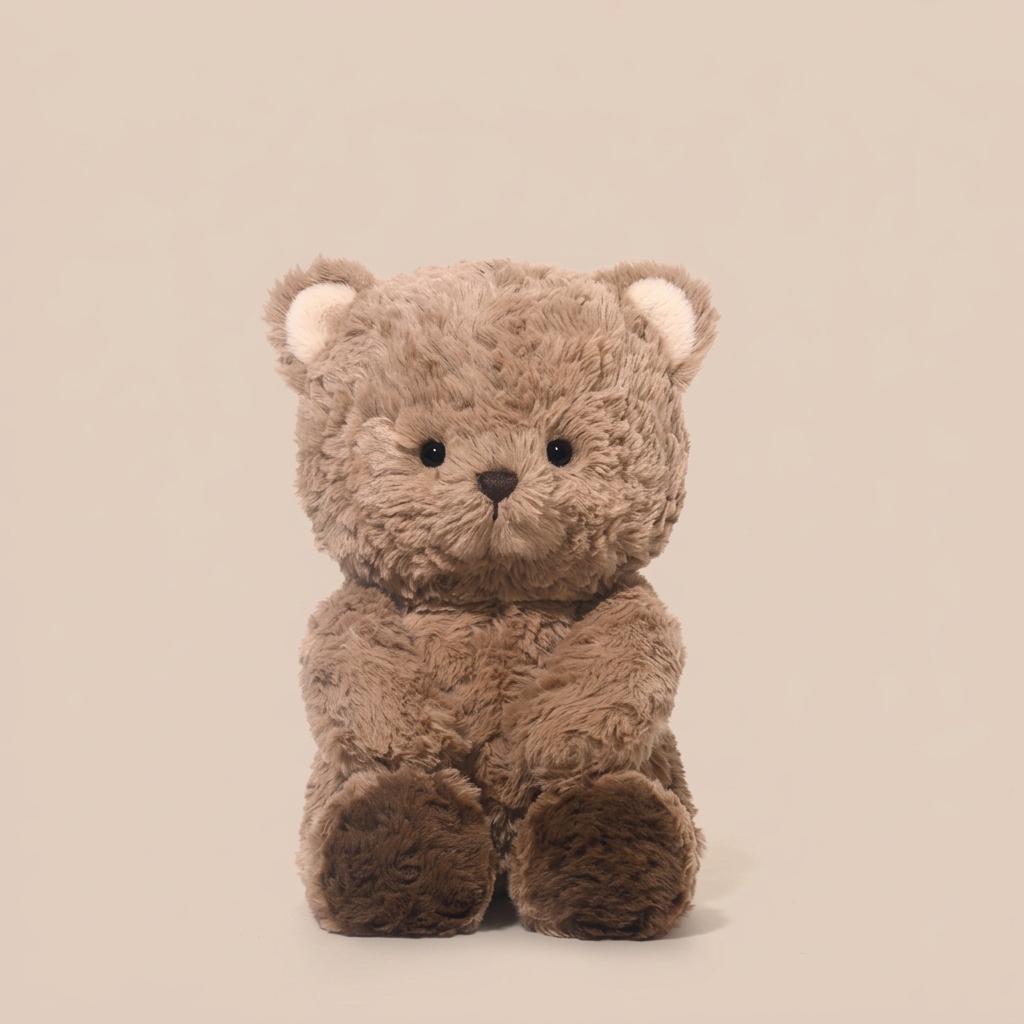 Souffle plush bear, fox and elephant with textured finish, 37 cm – view 4 of 9