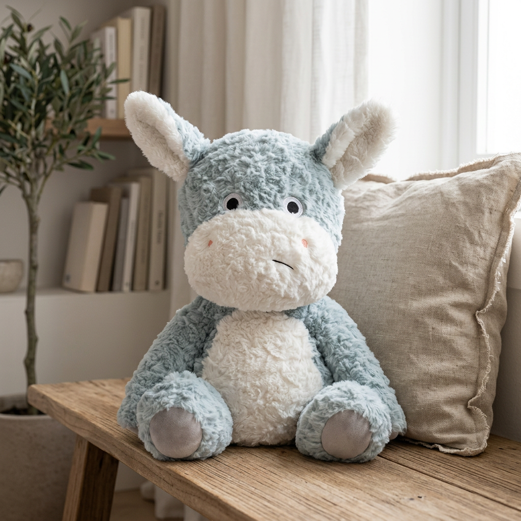 Large seated red fox soft toy with orange fur, cream tummy and black-tipped tail – view 7 of 9