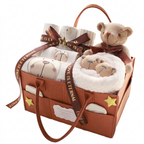 15 piece baby clothes gift set in bear or bow tie design – Bear, 15 Pieces, 0-3 Months