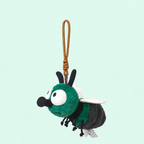 Plush insect soft toys including a mosquito, bee, ladybird, caterpillar and firefly – view 16 of 23