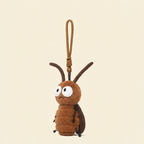 Plush insect soft toys including a mosquito, bee, ladybird, caterpillar and firefly – view 17 of 23