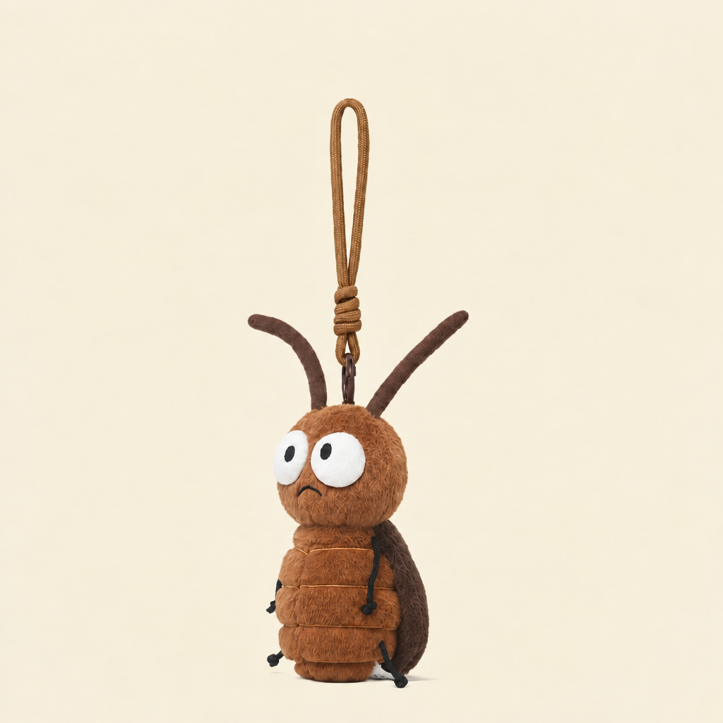 Plush insect soft toys including a mosquito, bee, ladybird, caterpillar and firefly – view 17 of 23