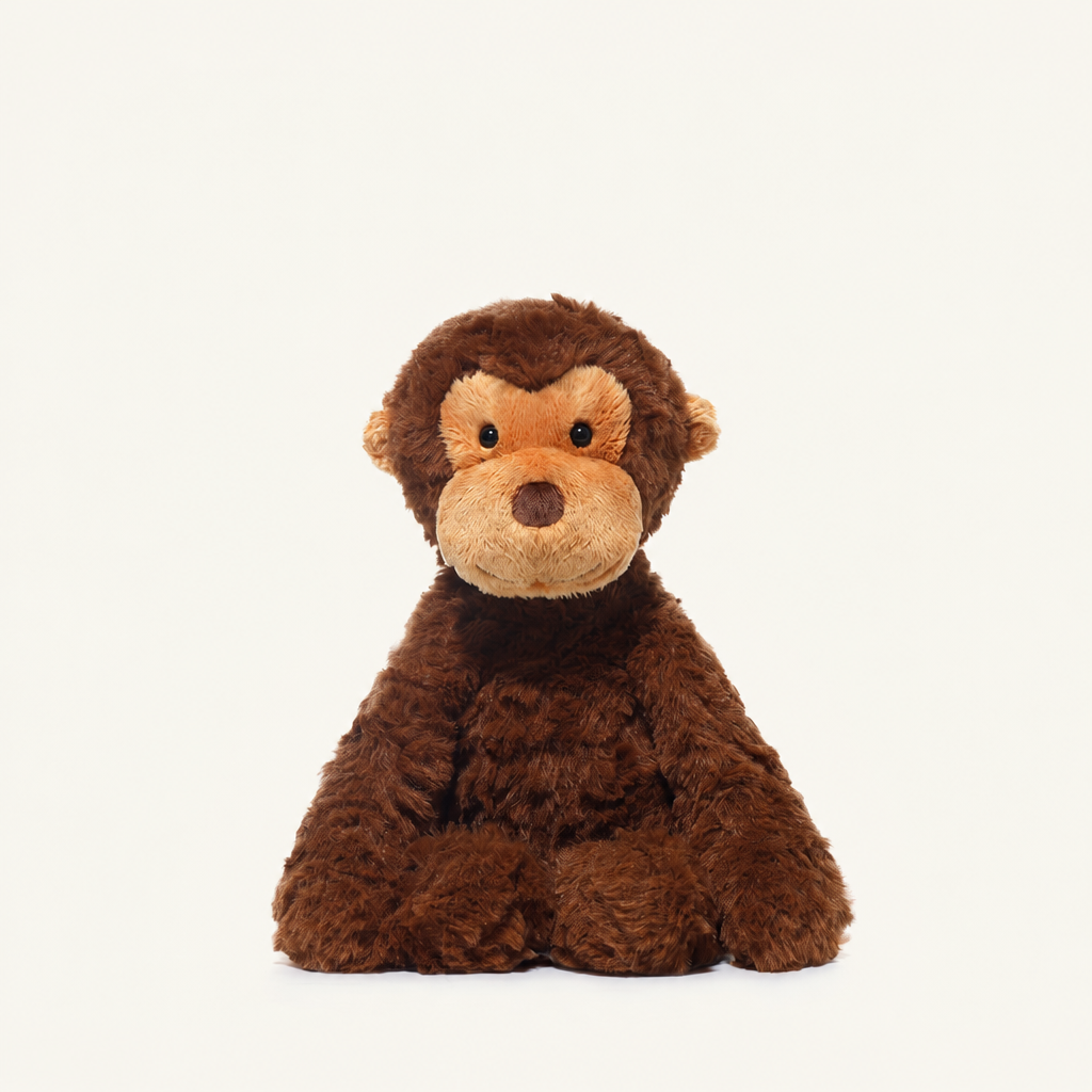 24 cm sitting plush animal soft toy sitting upright – view 5 of 8