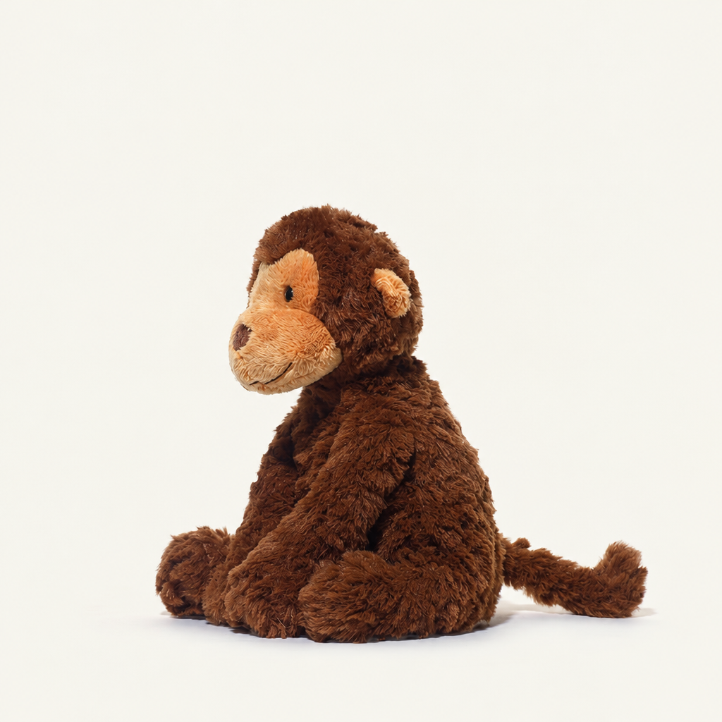 24 cm sitting plush animal soft toy sitting upright – view 6 of 8