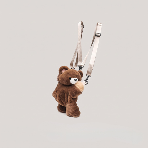Red Panda Plush Backpack | Flat Back Design