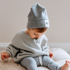 Relaxed Crew Neck Jumper for Babies and Children - Soft Knit Pullover, 3 Months to 6 Years