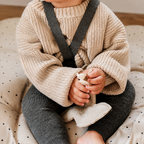 Relaxed Crew Neck Jumper for Babies and Children - Soft Knit Pullover, 3 Months to 6 Years