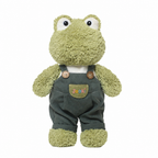 Large 44 cm plush animal soft toy dressed in dungarees – view 7 of 7
