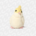 Palm-sized short-plush songbird soft toys including kingfisher and sparrow – view 10 of 19