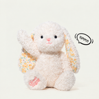 38 cm super soft plush bunny with floppy ears in a pastel shade – view 6 of 7