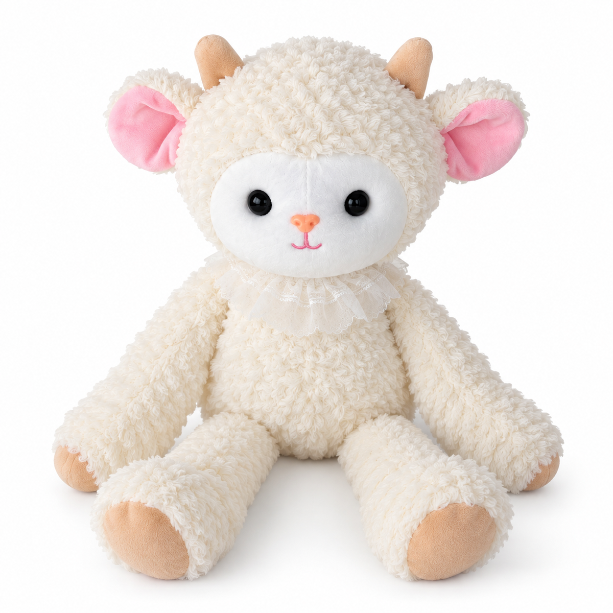 White Lamb Plush Toy